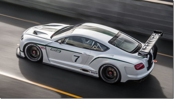 2012 Bentley Continental GT3 Concept top