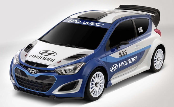 2012 Hyundai i20 WRC Rally Race Car