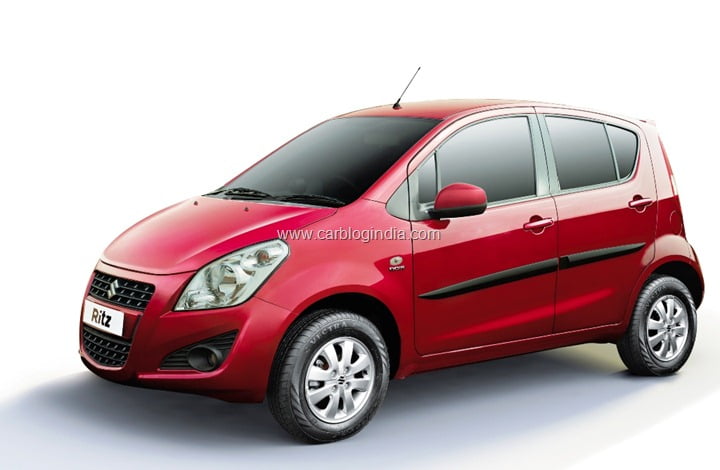 2012 Maruti Ritz Diesel Red