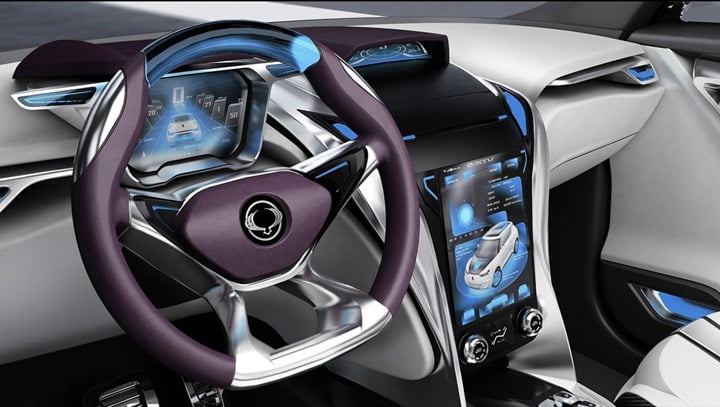 2012 SsangYong e-XIV Concept interior 1