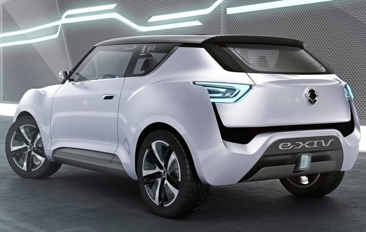 2012 SsangYong e-XIV Concept rear