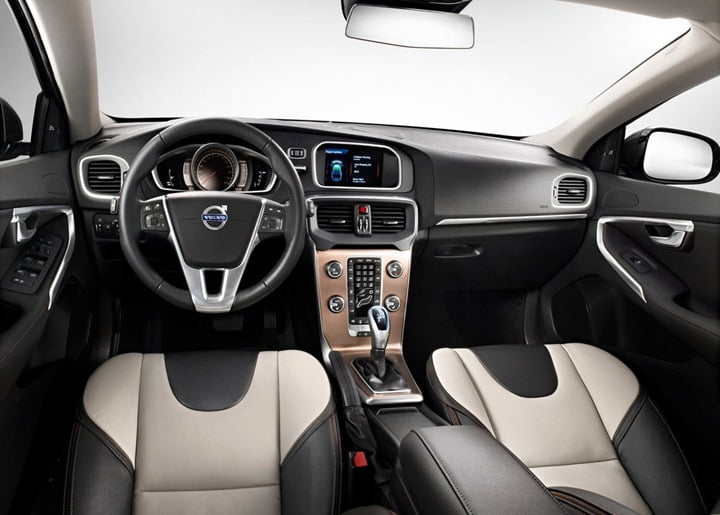 2012 Volvo V40 Cross Country hatchback interior