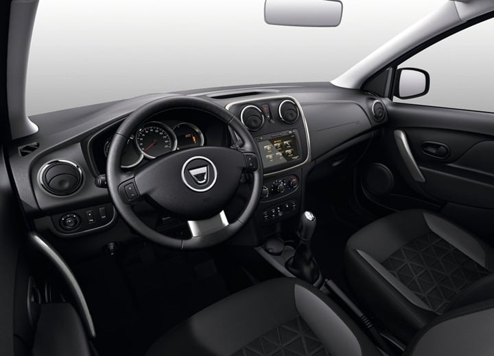 2013 Dacia Sandero Stepway Compact SUV interior 1