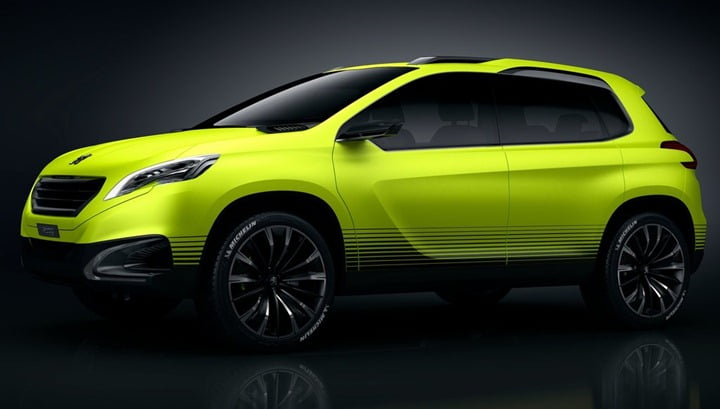 2014 Peugeot 2008 Compact SUV Concept side