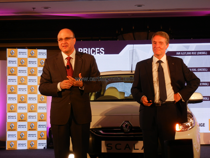 Renault India President At Scala Launch