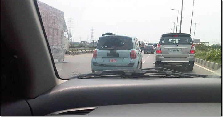 Renault Modus Spied In Delhi 1