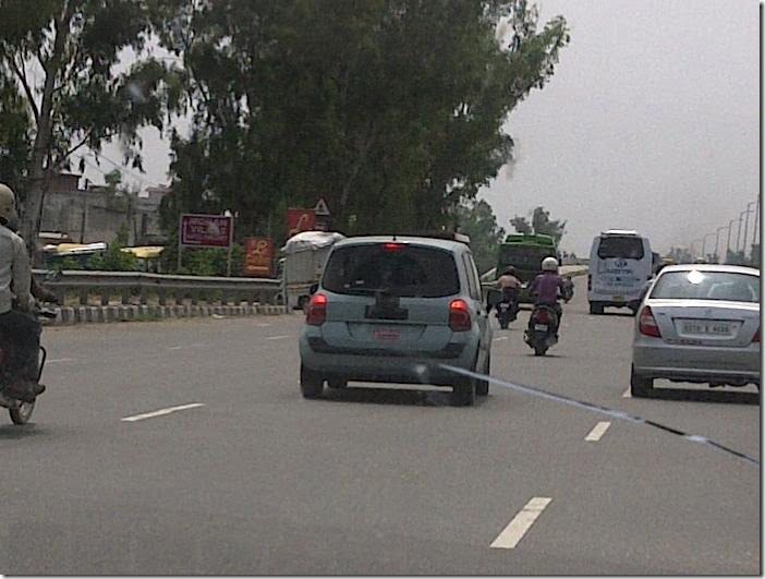 Renault Modus Spied In Delhi 2