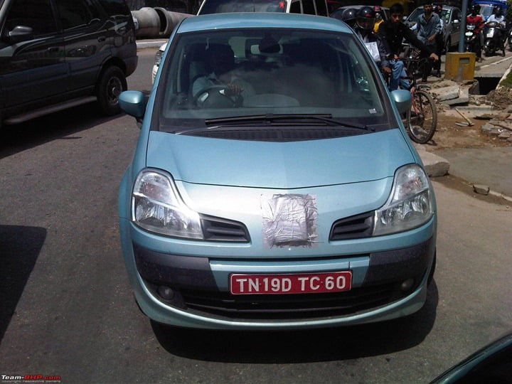 Renault Modus Spied In India (2)