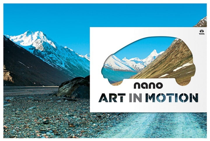 Tata Nano Art In Motion