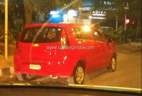 Chevrolet Sail UVA Spy Picture