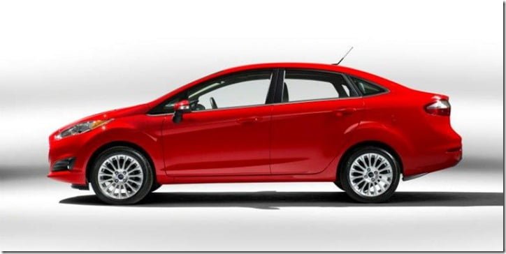 Facelifted Ford Fiesta 1