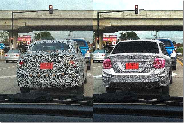 Honda Brio Sedan Caught Testing In Thailand