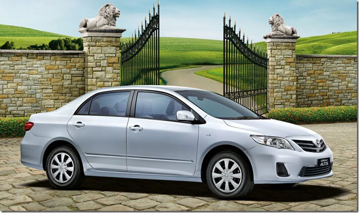 Toyota Corolla Altis Special Edition exterior features