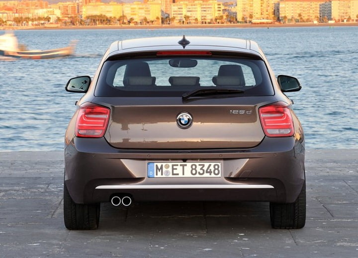 2013 BMW 1 Series rear