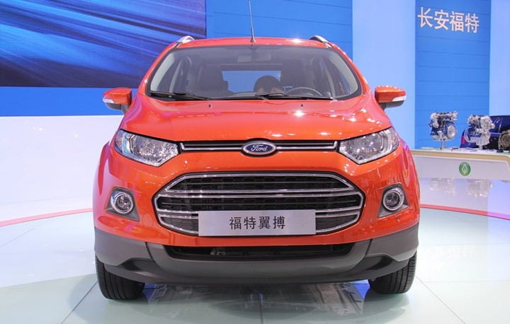 Ford EcoSport China With Long Wheelbase front