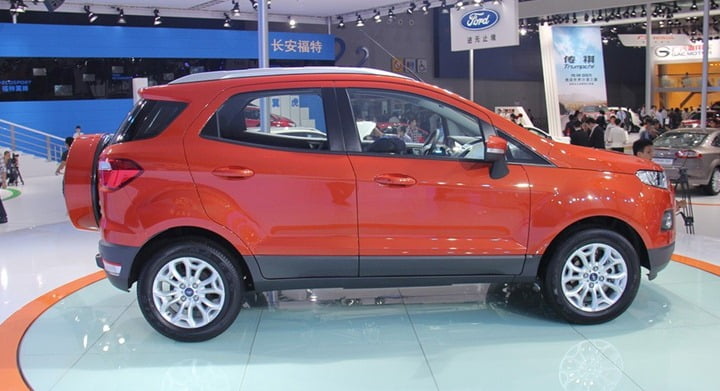 Ford EcoSport China With Long Wheelbase side