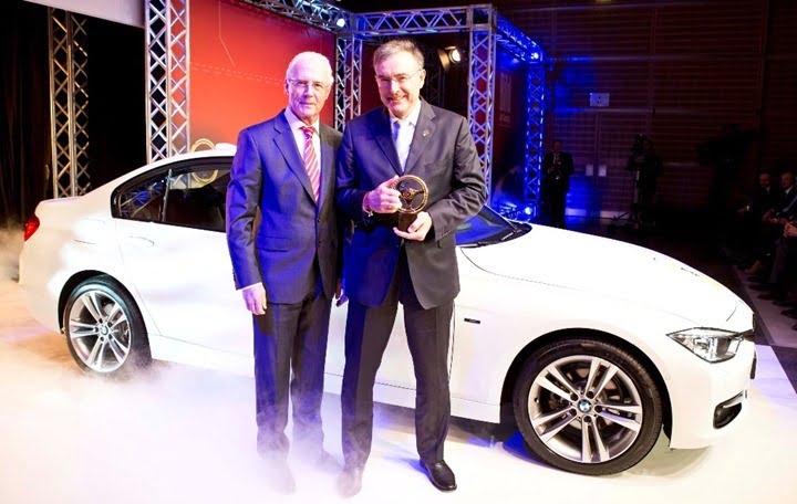 New BMW 3 Series Wins 2012 Golden Steering Wheel Award