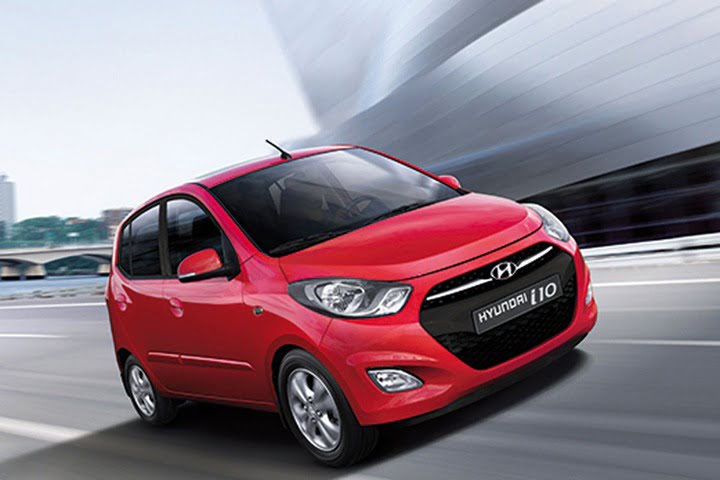 Hyundai i10 Front Right Quarter Dynamic