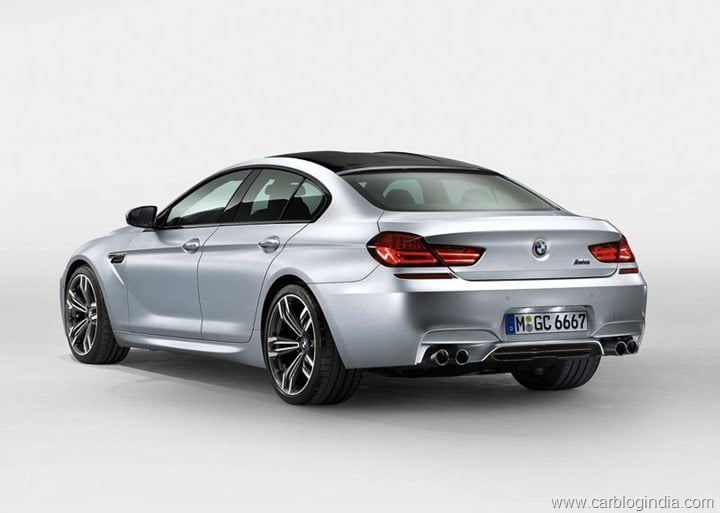 2014 BMW M6 Gran Coupe Rear Left Quarter