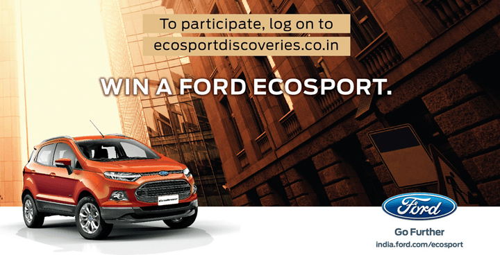 Ford EcoSport Urban Discovery Contest 