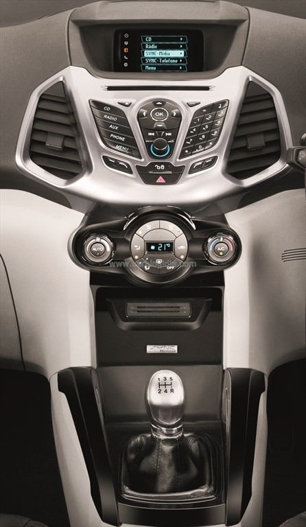 Ford EcoSport India Interiors Official Pictures (3)