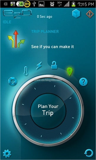 Smart Phone App Trip Planner