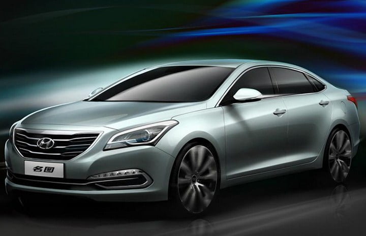 Hyundai Mistra Sedan Concept Launched at the 2013 Shanghai Motor Show