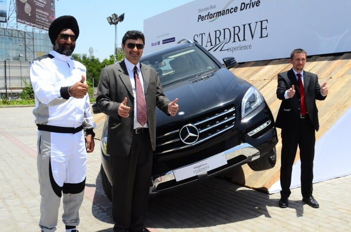 Mercedes Benz Star Drive Experience 2013 Reaches Ahmedabad