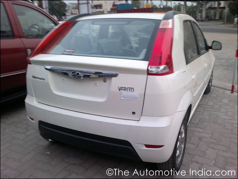 Mahindra Verito ViBe Spy Shot