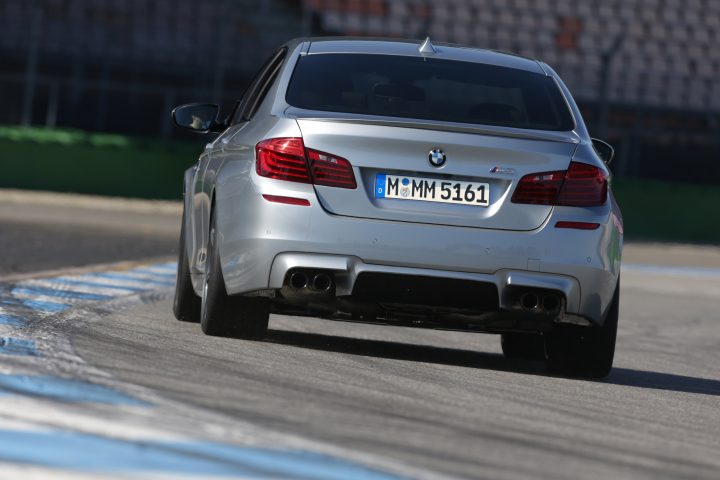 2014 BMW M5 rear