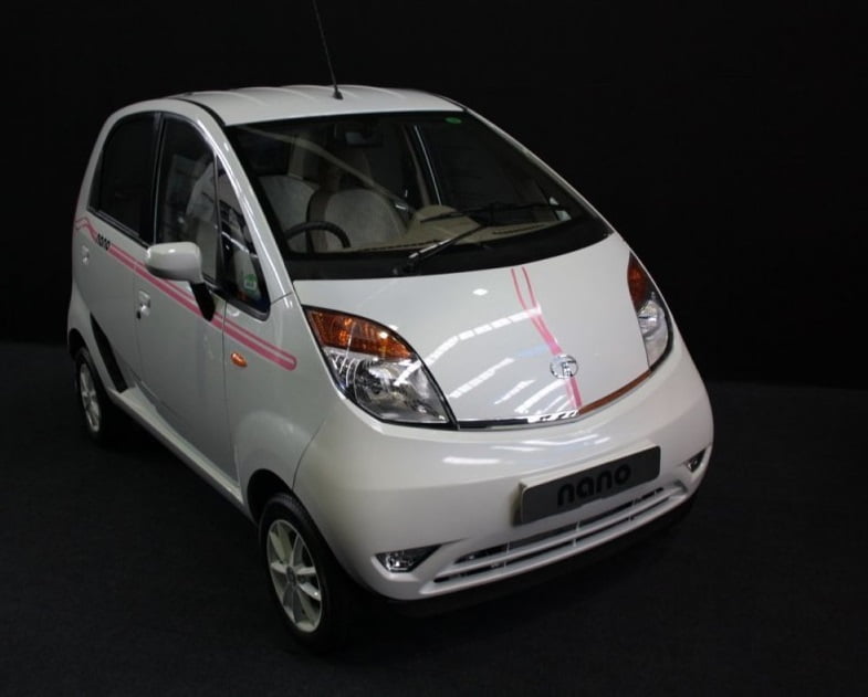 2013 Tata Nano Peach