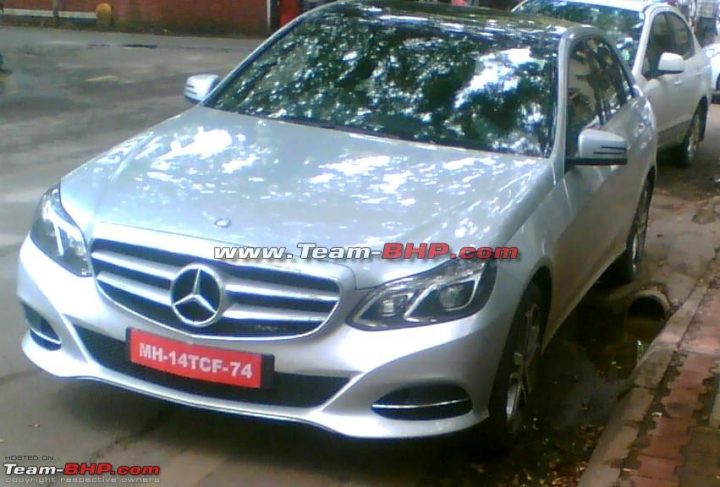 2014 Mercedes Benz EClass Spyshot 1