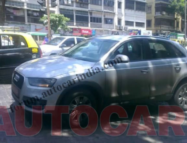 Audi Q3 Cheaper Variant Spy Shot