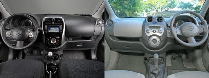 Micra Comparo Interior