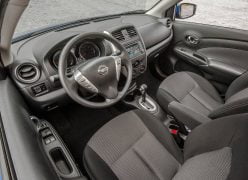 2015 Nissan Versa Interior Front Cabin Driver Side View