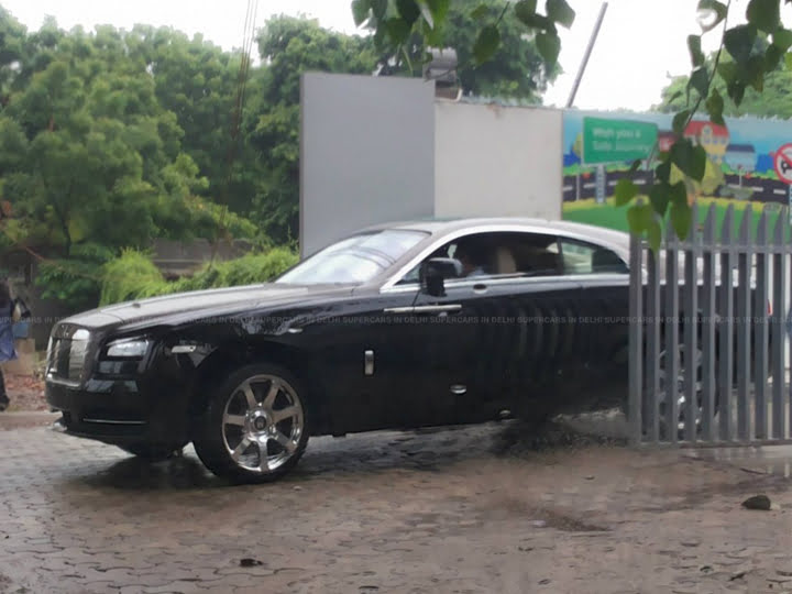 Roll Royce Wraith Spy Shot