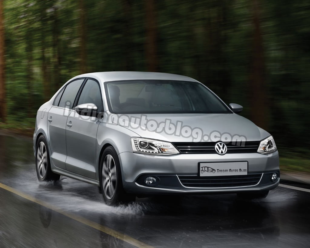 Volkswagen Jetta Facelift Rendering