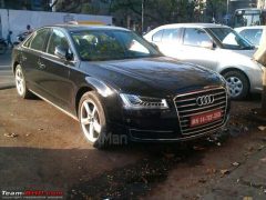 2014 Audi A8 L Front Right Quarter