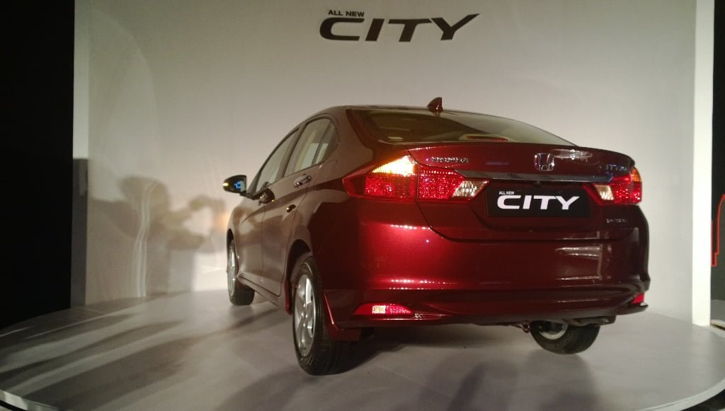 2014 Honda City Rear