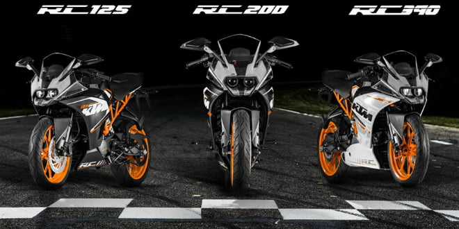 2014 KTM RC Series Featured Image