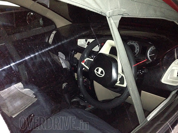 2014 Tata Vista Interior Spy Shot