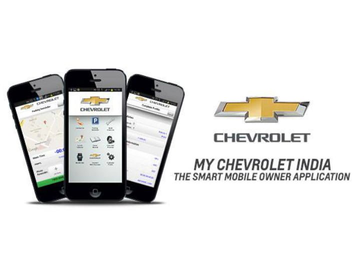 My Chevrolet India Smart Phone App
