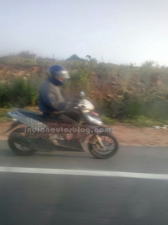 TVS Dazz Spied Testing In India