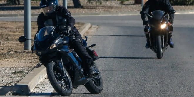 Triumph 250cc Sports Bike Spy Shot Featured Image