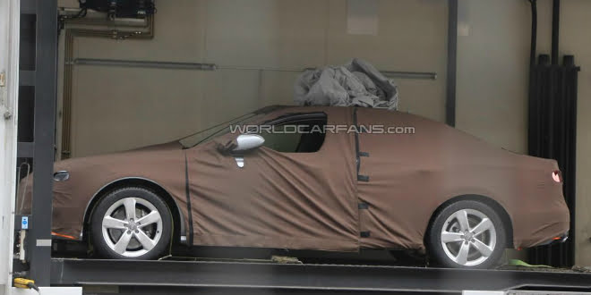 2015 Audi A4 Spy Shot Featured Image