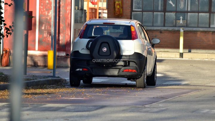 Fiat Punto Cross Spy Shot 