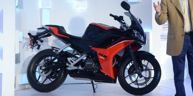 Bikes at Auto Expo 2018 - Hero HX250R