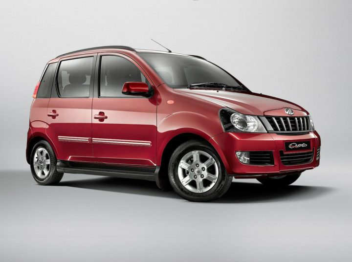 Mahindra Quanto Front Right Quarter