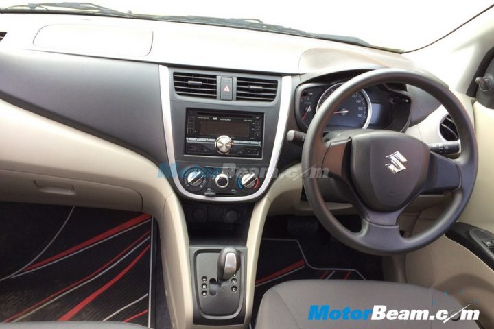 Maruti Suzukio Celerio Interior Dashboard