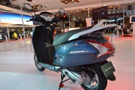 2014 Honda Activa 125 Rear Left Quarter